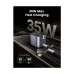 UGREEN CD350 (15540) USB & USB-C Nexode 35W Gray Charger / Charging Adapter #15540(3 Pin, UK)