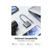UGREEN CM387 (80798) Type-C Male to USB, SD & TF Female Gray Converter #80798