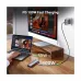 UGREEN CM498 (15375) Type-C Male to HDMI, Dual USB, LAN, SD, TF & Tri Type-C Female Gray Multiport Converter #15375