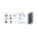 UGREEN CM498 (15600) Type-C Male to HDMI, VGA, Tri USB, LAN, SD, TF & Type-C Female Gray Multiport Converter #15600