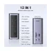 UGREEN CM555 (90325) Type-C Male to Tri USB, Dual Type-C, Dual HDMI, DP, MicroSD, TF, Audio & LAN Female Gray Converter #90325