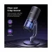 UGREEN CM769 (35629) RGB Wired Grey Cardioid Condenser Desktop Gaming Microphone #35629