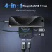 UGREEN CM801 (35590) Type-C Male to HDMI, USB, Type-C & Type-C (PD) Female Black Converter #35590
