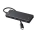 UGREEN CM806 (35583) Type-C Male to Dual USB & Dual Type-C Female Black Hub #35583