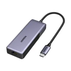 UGREEN CM848 (35921) Type-C Male to LAN Female Gray Converter #35921