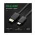 UGREEN HD108 (11167) HDMI 2.0 Male to Mini HDMI Male, 1.5 Meter, Black Cable #11167 (4K)