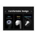 UGREEN HiTune H6 Pro Hybrid WS203 (35873) ANC TWS White Bluetooth Earbuds #35873