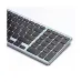 UGREEN KU005 (15258) Ultra Slim Dual Mode Bluetooth Black & Gray Keyboard #15258