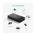 UGREEN (CM595) 30357 KVM Black Switch with 2 Ports USB (30357)