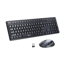 UGREEN MK006 (35740) Wireless Black Keyboard & Mouse Combo #35740