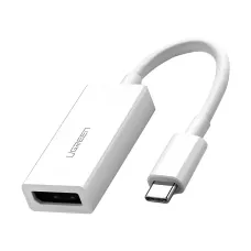 UGREEN MM130 (40372) Type-C Male to DisplayPort Female White Converter #40372