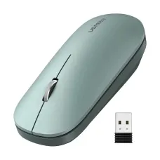 UGREEN MU001 (90374) Green Silent Portable Wireless Mouse #90374