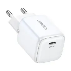 UGREEN Nexode Mini CD318 (15324) USB-C 20W GaN White Charger / Charging Adapter #15324