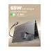 Ugreen Nexode Pro X615 (65824) 65W GaN USB & USB-C Gray Fast Charger / Charging Adapter with Built-in Type-C Cable #65824
