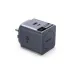 Ugreen Nexode Pro X615 (65826) 65W GaN USB & USB-C Gray Fast Charger / Charging Adapter with Built-in Type-C Cable #65826