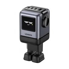 UGREEN Nexode RG X688 (45515B) USB & Tri USB-C 100W GaN Black Charger / Charging Adapter #45515B (2 Pin, EU)