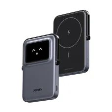 UGREEN PB571 Uno 5000mAh Grey 20W MagSafe Qi Wireless Power Bank #35605B / 35605
