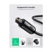 UGREEN 70893 Toslink Male to Male, 3 Meter, Black Optical Audio Cable # 70893