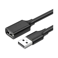 UGREEN US103 (10317) USB Male to Female, 3 Meter, Black Extension Cable # 10317