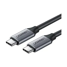 UGREEN US161 (50751) USB 3.1 Type-C Male to Male, 1.5 Meter, Gray Charging & Data Cable #50751