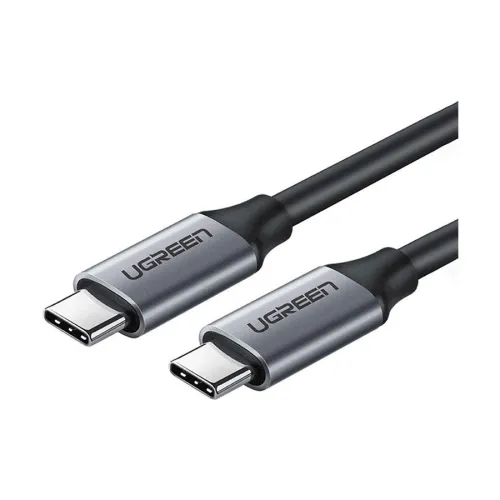 UGREEN US161 (50751) USB 3.1 Type-C Male to Male, 1.5 Meter, Gray Charging & Data Cable #50751