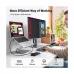 UGREEN US216 (30768) Dual USB Male to Quad USB Female Black Hub # 30768