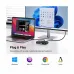 UGREEN US216 (30768) Dual USB Male to Quad USB Female Black Hub # 30768