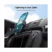 UGREEN US315 (70509) Lightning Male to 3.5mm Male, 1 Meter, Black Audio Cable #70509