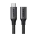UGREEN US372 (45191) USB 3.2 Type-C Male to Female, 1 Meter, Dark Gray Extension Cable #45191