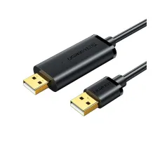 UGREEN 20233 USB 2.0 Data link cable(2 Meter)Black (20233)