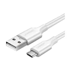 UGREEN 60142 USB Male to Micro USB, 1.5 Meter, White Charging & Data Cable # 60142