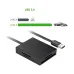 UGREEN CR125 (30333) USB Male to SD-TF Black Card Reader # 30333