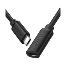UGREEN 40574 USB Type C Male to Female, 0.5 Meter, Black Extension Cable # 40574