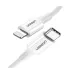 UGREEN US171 (60748) USB Type-C Male to Lightning Male, 1.5 Meter, White Charging Cable # 60748