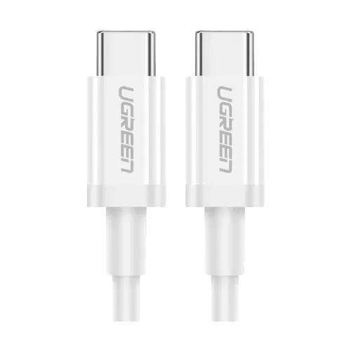 UGREEN USB Type-C Male to Male 1 Meter White Data Cable # 60518