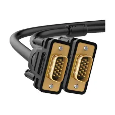 UGREEN 11632 VGA Male to Male 5 Meter Black Cable #11632