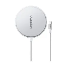 Ugreen W703 White 15W MagSafe Qi2 Wireless Charger #35565