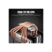 upHere D6SEC ARGB CPU Air Cooler (Black)