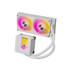 upHere E240TC 240mm ARGB AIO Liquid CPU Cooler (White)