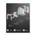 upHere E240TC 240mm ARGB AIO Liquid CPU Cooler (White)