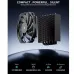 upHere H45K6 Low Profile CPU Air Cooler (Black)