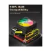 upHere H85KC6 ARGB CPU Air Cooler (Black)