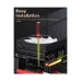 upHere H85KC6 ARGB CPU Air Cooler (Black)