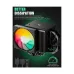 upHere UE2KC6 ARGB CPU Air Cooler (Black)