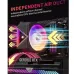 upHere UP1 Elite KC4C ARGB CPU Air Cooler (Black)