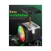 upHere UP2KC8C ARGB CPU Air Cooler (Black)