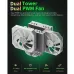 upHere UP2T6 Dual-Tower CPU Air Cooler (White)