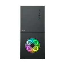 Value-Top T887R Mid Tower Black ATX Desktop Case with Standard PSU