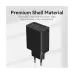 Vention FBAB0-EU 2-Port USB 18W Black Charger / Charging Adapter #FBAB0-EU
