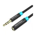 Vention VAB-B06-B300-M 3.5mm Male to Female, 3 Meter, Black Audio Cable #VAB-B06-B300-M